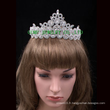 Vente en gros personnalisé Crown Rhinestone Tiara de la Reine